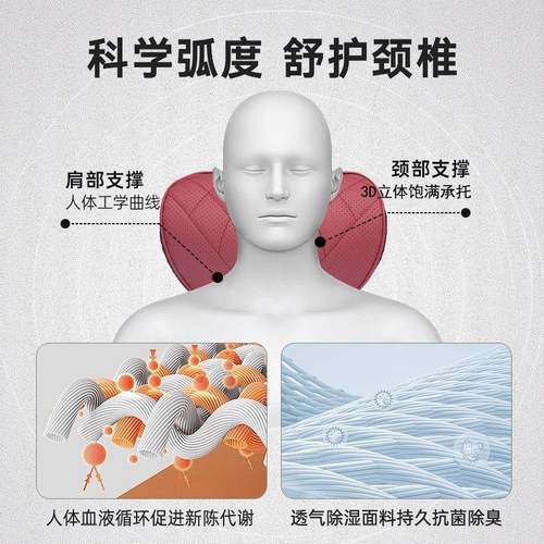 适用宝马新系系五37系X1/X2/5X3939/X5/X76/X汽车头枕护颈枕装饰