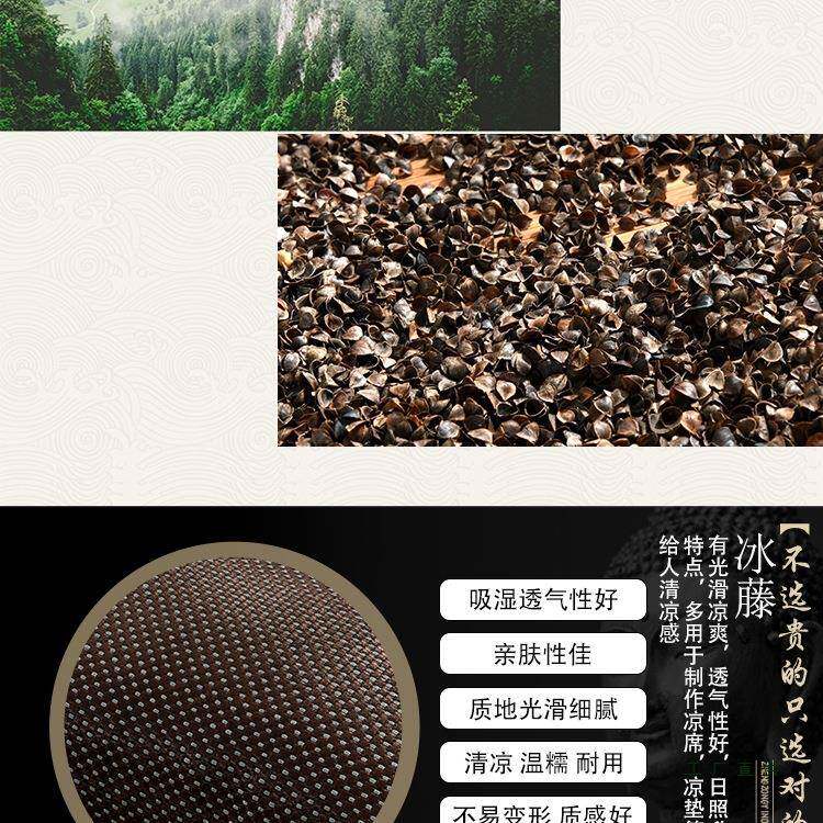 荞助麦人枕头夏季F99M65J5天凉席枕芯冰丝成颈椎睡眠荞麦壳皮冰藤