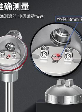 S型铂热电WRP-130B型R型铑高传温刚玉管0-1600度热HL-WRR电偶温度