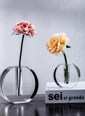 现代简约花SHHP-002瓶北小欧ins风明邹菊花瓶插花家摆件创意居ins