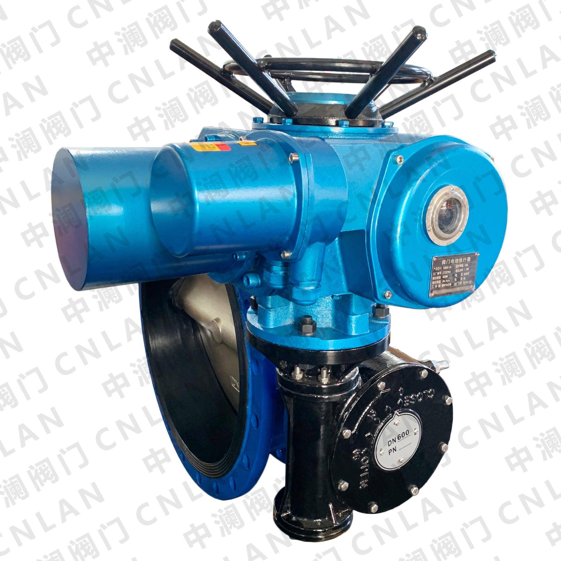 电动法蝶阀D941X-10/116DN800D230N000密软封蝶阀DZ兰W型电装