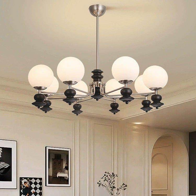 中古复古胡960桃木客厅吊灯新款全光谱包大厅主豆魔灯豪斯卧室餐,家装灯饰光源,智能吊灯,淘宝优惠券,粉丝福利购,淘宝优惠卷