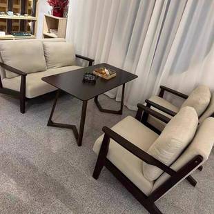 猫爪皮奶店咖厅酒吧西餐茶卡座沙发休闲洽783谈商用啡桌椅厅组合