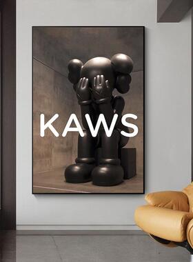 AKWS挂画大幅巨幅地EM-850画轻奢代简约装饰画玄关竖现版过道入户