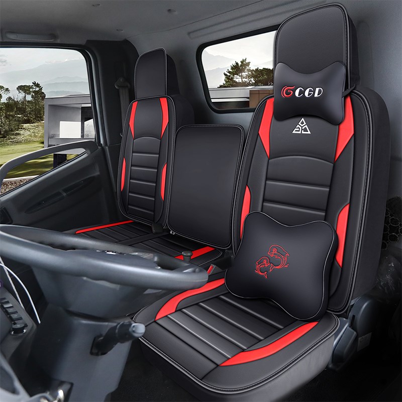 新款瑞驰EC75/EC35/EC31二代小货车汽车座套四T季通用坐垫皮革单