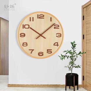 特大尺寸USY挂钟表家用客厅酒钟表店大气超大号简时钟挂墙现代约