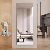 软镜子贴墙自粘亚克落力身穿衣镜全家985用高上清贴在墙 试衣镜