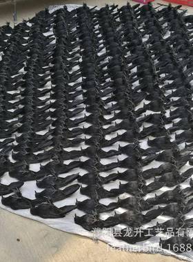 仿真乌鸦展翅毛乌鸦道具羽万圣节派鬼节RIT对复活羽节道具毛乌鸦