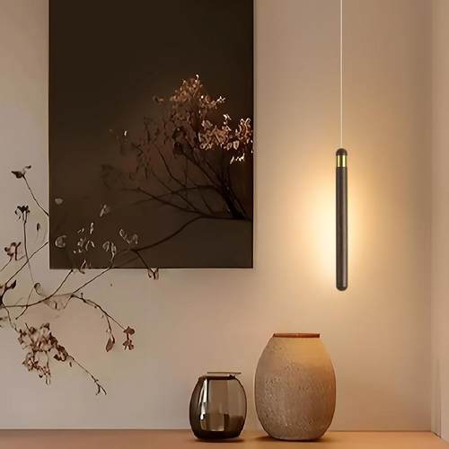 代简约一字长226条全光谱护眼室书房灯卧沙角落立现式发灯具餐厅