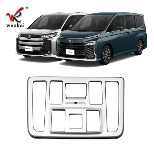 适用于丰田22VOXY改装前阅a读灯装饰框Noh9款0系WK-913-2专用顶灯