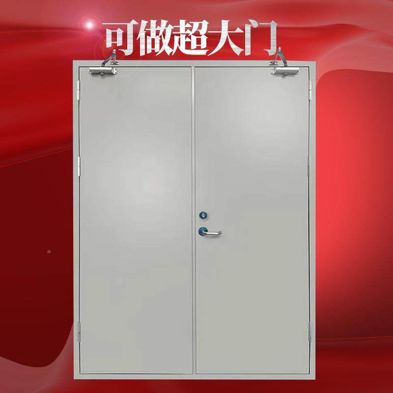 甲级门钢制大防火门乙级丙级管井学小区工程单开对校消防门超钢质