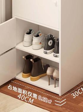鞋柜件起门批家用口32046新款小型楼道储物一柜内大容量收纳多层