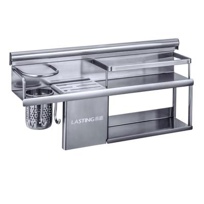 BM00铝3合金插厨刀双厨房挂架多功能GQH厨房层刀架壁挂房置物调料