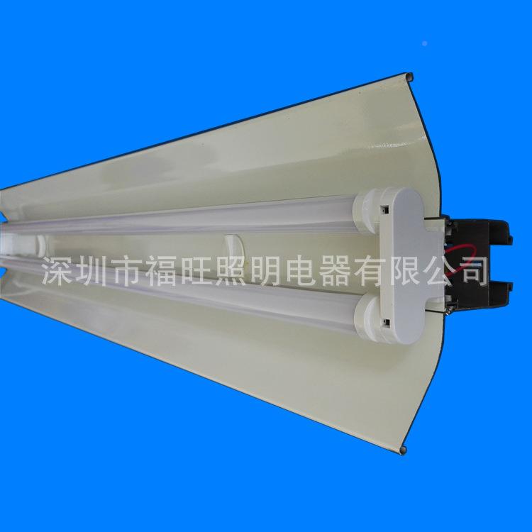 LED光线D槽外壳超市线槽灯支架灯HY-218LE线槽带铝合金超市桥架灯