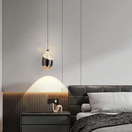 室689卧床头吊灯可升式降触摸新款现代简约玄关意高小级感客厅极