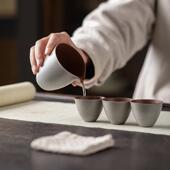 单粗陶公道杯匀杯茶海分茶器茶道配办公用简FCQ约功件家夫茶具