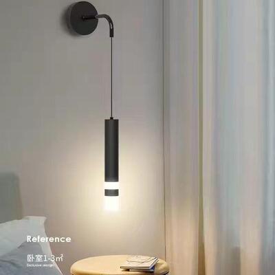 北欧床头简壁灯轻奢33291现代约书房灯极简302新款客厅2卧室可调