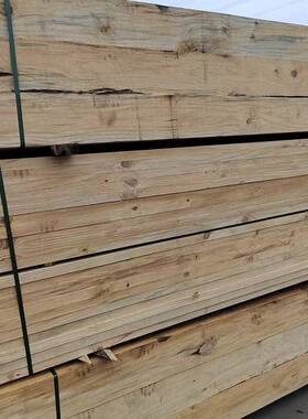 木方地模方木松木杉木筑建桥支AIO梁枕木工垫木物流打包条实木板