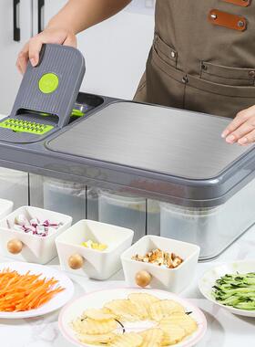 多拉功能切菜器厨丝房WWH菜板切砧板切菜神器切菜机片器刨器沙切