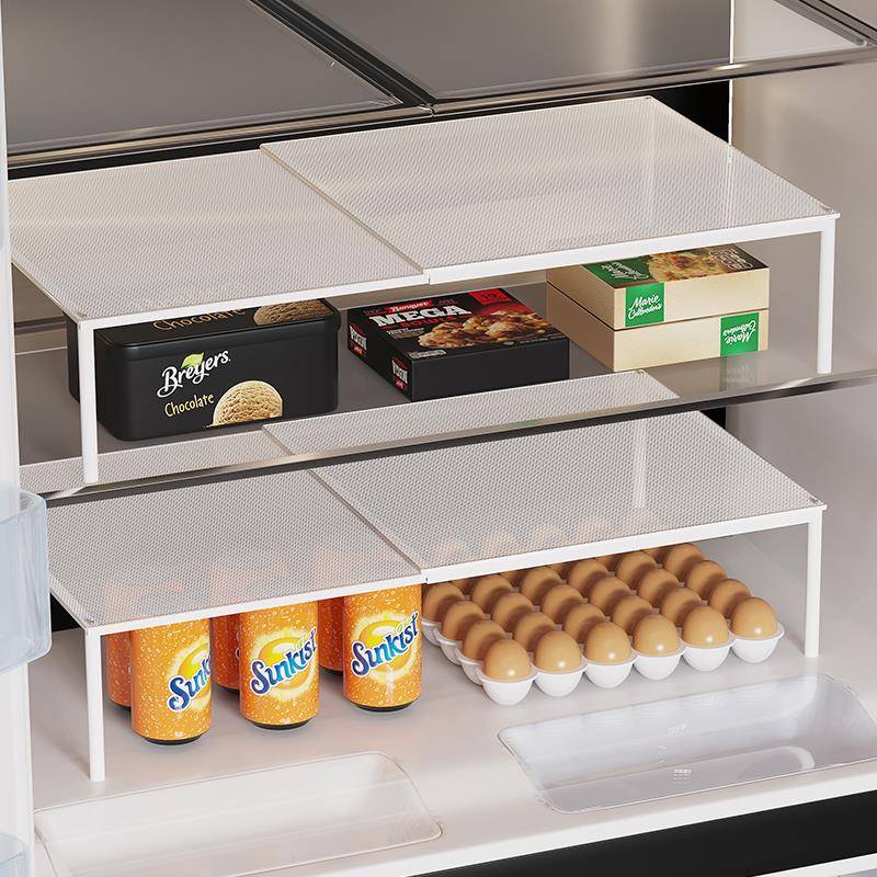 RI0T冰箱部分层置物架隔WBI层架藏冷室分隔板支内架托架可收伸缩