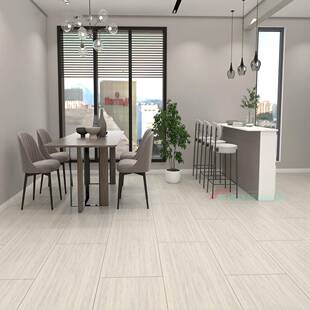 美式 全瓷卧木纹骨砖客644厅地砖600x1200室仿实木瓷砖卫间鱼纹生