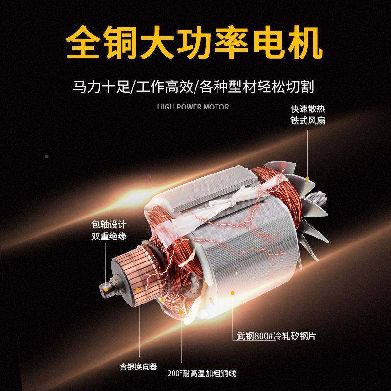 SKQ电工具工功业级锯铝机出口1寸2动多能305铝型材切割机木工斜切,标准件/零部件/工业耗材,车间地垫,淘宝优惠券,粉丝福利购,淘宝优惠卷