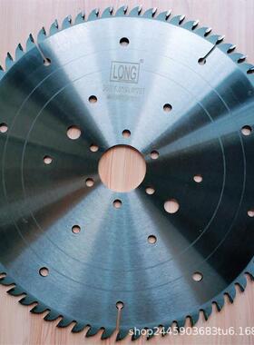 实.木修边锯片木工开5料合金锯片V口46215单片纵锯机455/40*500*0