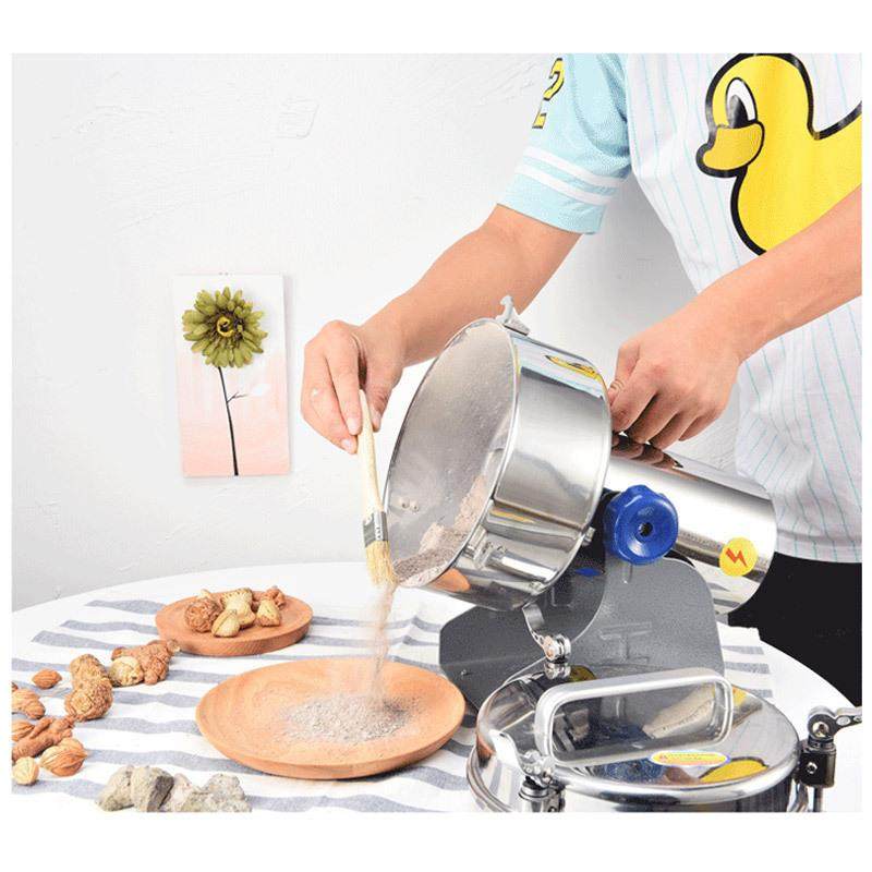 1000克西厨打机不锈钢中药磨粉碎机家商用磨1000y粉粉机超细研机,机械设备,粉碎机,淘宝优惠券,粉丝福利购,淘宝优惠卷