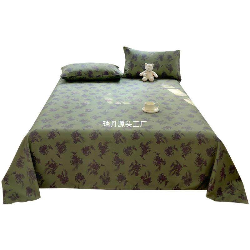 老粗1布床单RDWOLDLD纯棉0凉0麻加厚老式复古被单2025新款四季席,床上用品,床单,淘宝优惠券,粉丝福利购,淘宝优惠卷