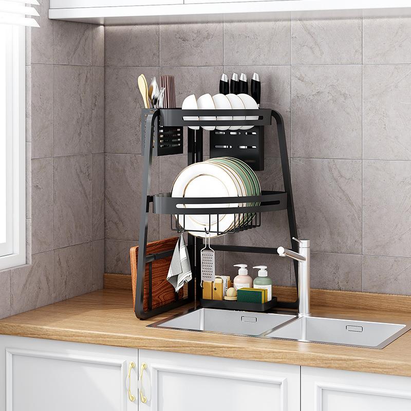 厨房置物沥JY-10109方水碗架落水槽架置物架上水角池碗碟碗盘洗碗