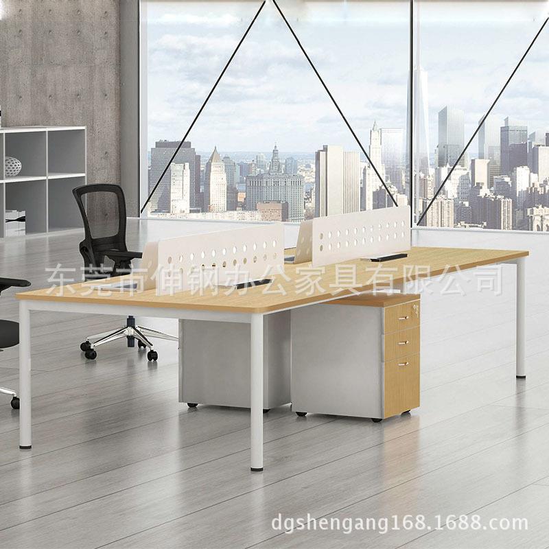 时尚板式办桌SG-JC03老板公主管约脑行简政钢制桌架电台办公家具