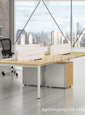 时尚板式办桌SG-JC03老板公主管约脑行简政钢制桌架电台办公家具