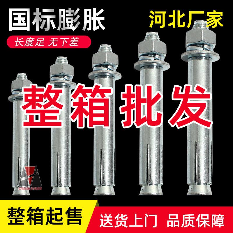 箱装正国标拉爆膨胀螺丝加长膨胀螺栓内爆炸M6M8M10M12M18M20