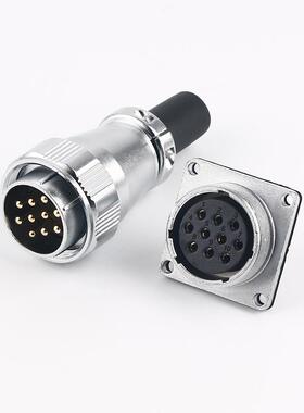 源头厂AWS28圆形HNE航空接插头3芯工到26芯威浦防水头澳X普龙TQ+Z