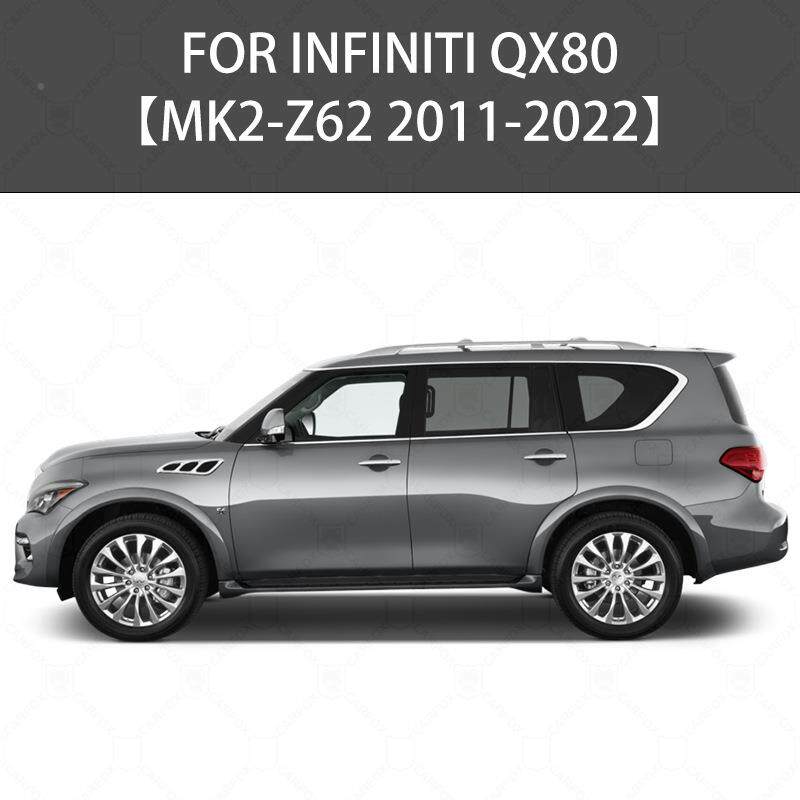 适用于159英菲尼迪QX80窗晴挡NFINITIIQX80Z雨62Wind板owvisor