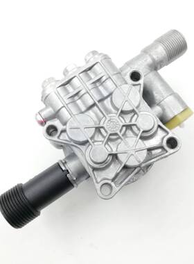 亿力牌洗机用220V配件463清洗机油制缸泵头家总成水枪头车维修自