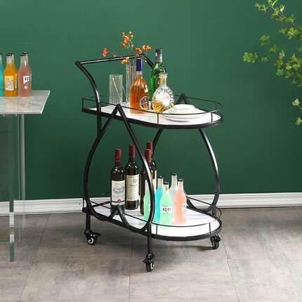 水酒水饮小料蛋糕零食手推车KTV小餐吃点心厅酒吧0032酒店茶服务