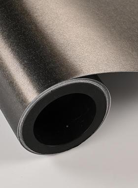 金属膜贴纸丝墙壁柜子厨拉不房防潮贴膜金色40376银色仿锈钢金属