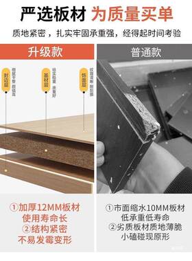 文件柜办公室BZA桌下收纳柜带锁矮柜屉柜抽木边柜储质柜落物地小