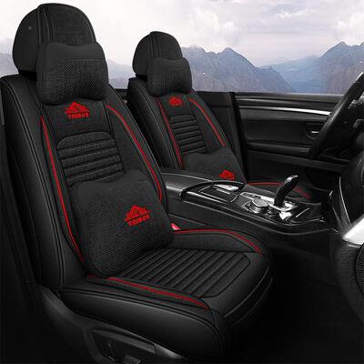 14-2款新老朗逸速通汽车座套四季通用五座用4座椅套亚麻坐459垫腾