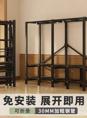 免装折衣柜家用卧室易布TFJ衣柜结实安简耐叠用出租房用衣橱收纳