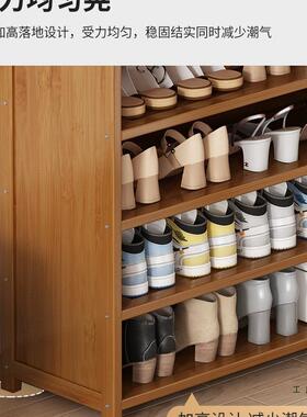 鞋架子家用门口靠尘墙户门鞋入柜挂衣架一体出IVG租多功能房防置