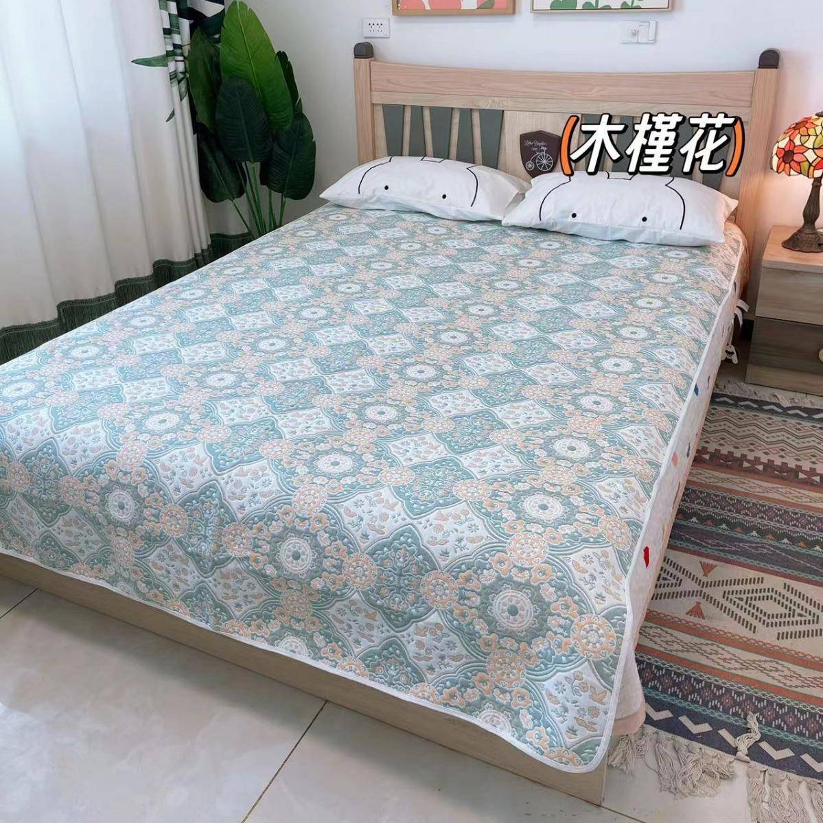 160*220cm单人人单人凉席纱布软凉夏季可水洗单六层棉床纱席布床