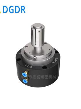 东德锐固定式气动TCS卡盘内撑内涨加工中心夹头莞卡DA0S-4液压盘