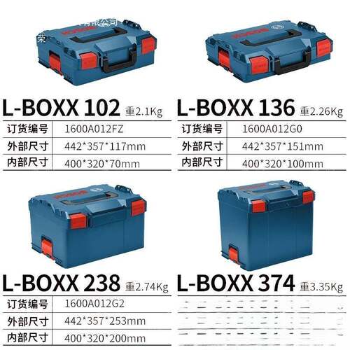 堆嵌多SHT功能组合工式具箱收纳箱五手金动电工具盒L-BOXX中动国