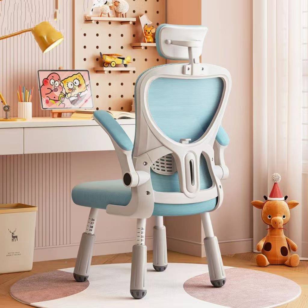 学习TW009中椅子初高学脑生用椅家用写字书桌专椅写作业电椅升降