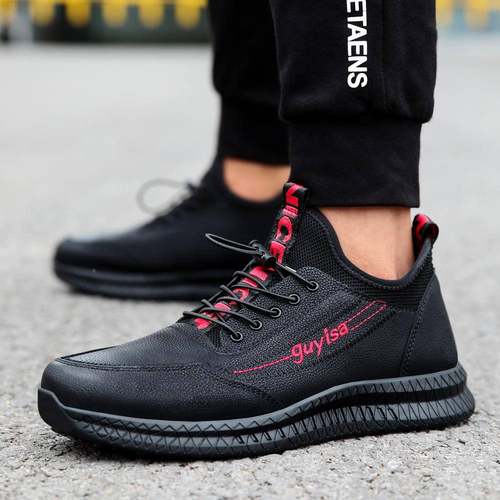 防A水SR防滑鞋冬男款劳保44465鞋耐磨鞋防砸防秋工刺穿钢包头工地