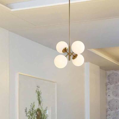 现个性璃气球餐吊灯玻创意客厅963代儿童房卧室床头艺术吊厅灯