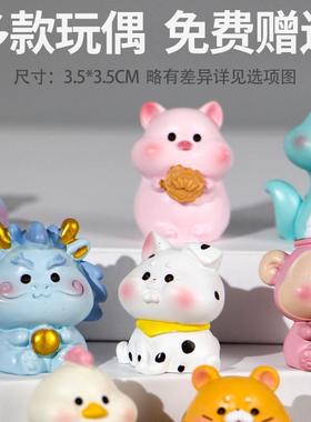 亚ITZ克力门牌号家用新二式入户门饰号码牌酒店十生肖摆装件门号