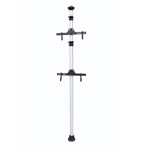 自行车顶天行立地柱停车展示架自车挂车架停088车架架